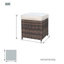 Ensemble repas 9 pièces avec coussin Theone
