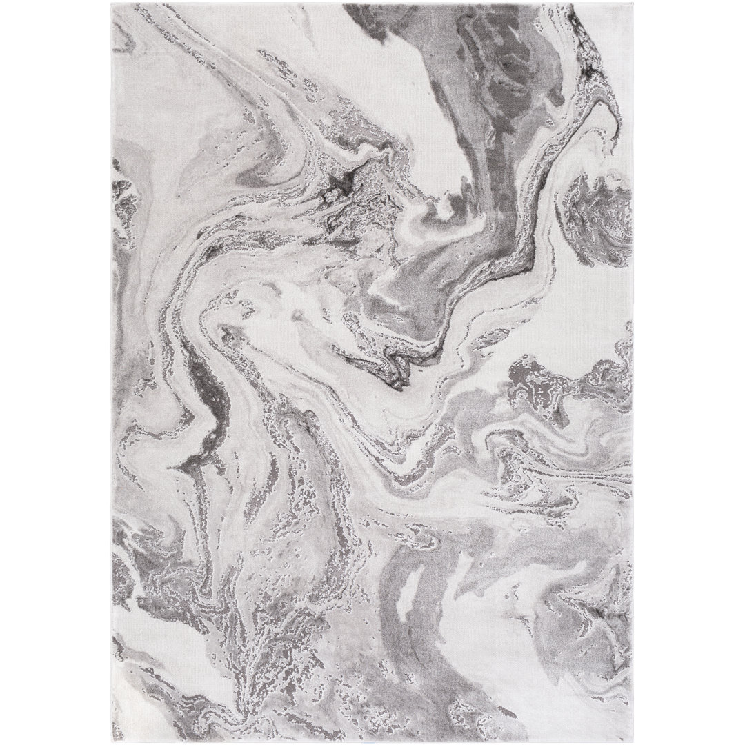 Bridgeton Modern Gray Area Rug Greyleigh™ Rug 