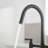 4 Hole Bridge Kitchen Faucet With Side Sprayer Double Handle Kitchen Sink Faucets Brass High Arc Kitchen Basin Taps With Swivel Spout-106444842