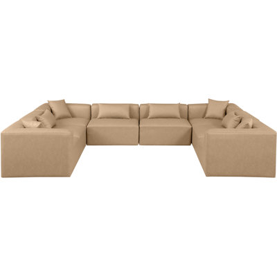 Ivion Upholstered U-Shaped Sectional Reversible