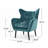 Seigfried Velvet Mid-century Arm Chair-1005306927-1005306898