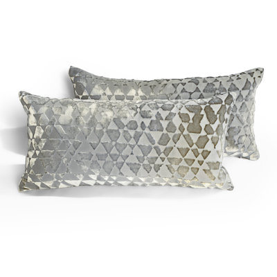 Rectangle Velvet Pillow Cover & Insert