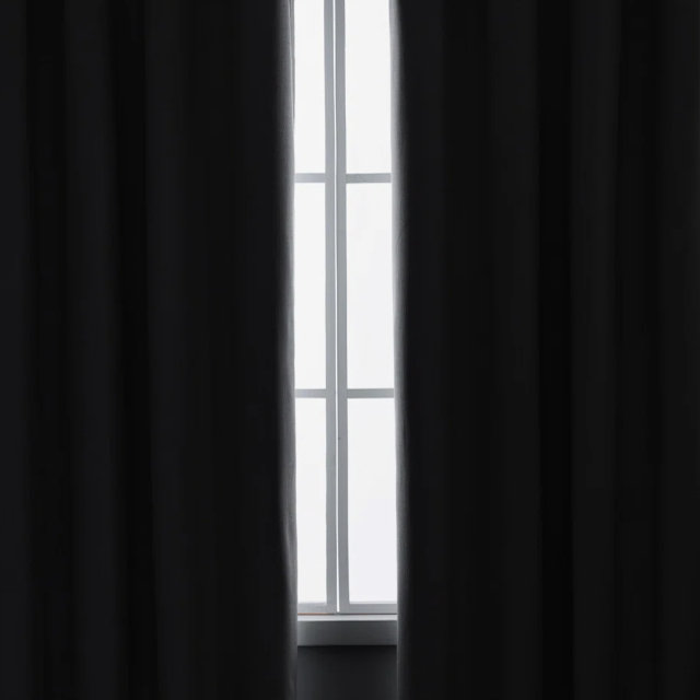 blackout curtains