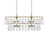 Tressia Brass Chandelier