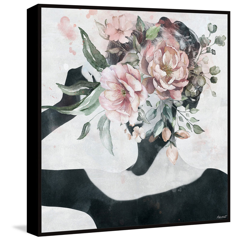 Reproduction d’art sur toile Rosdorf Park, H 20 po x l 20 po x 1,5 po, Cadre noir