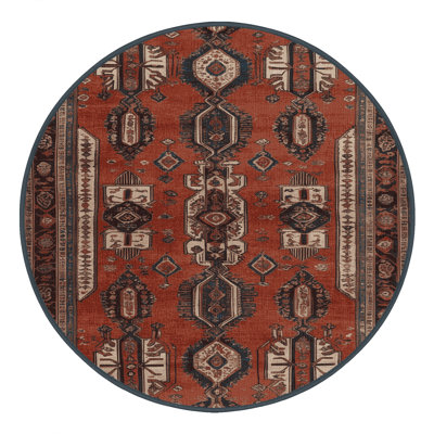 Tapis brun lavable à la machine