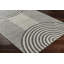 Uptown Rectangle Geometric Handmade Tufted Wool Area Rug in Beige/Gray/Black-286374117