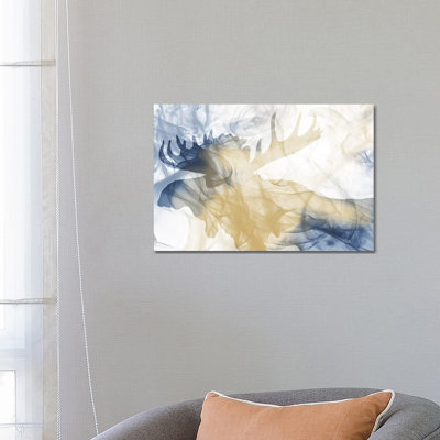 Moose Smoke Mate by Milli Villa - Wrapped Canvas Print