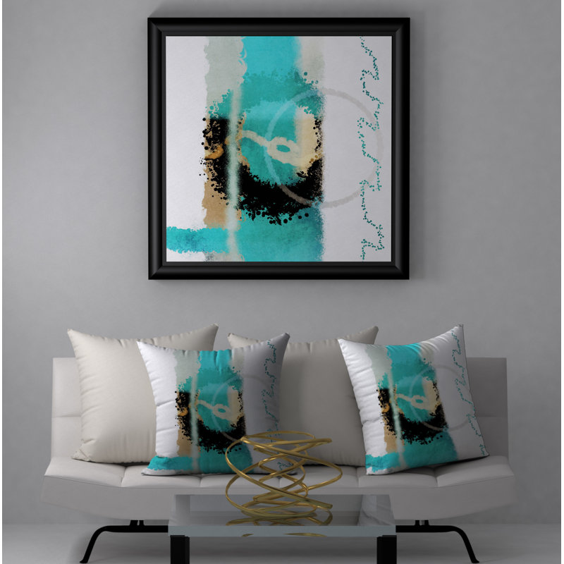 Reversible Throw Pillow, 20" x 20"