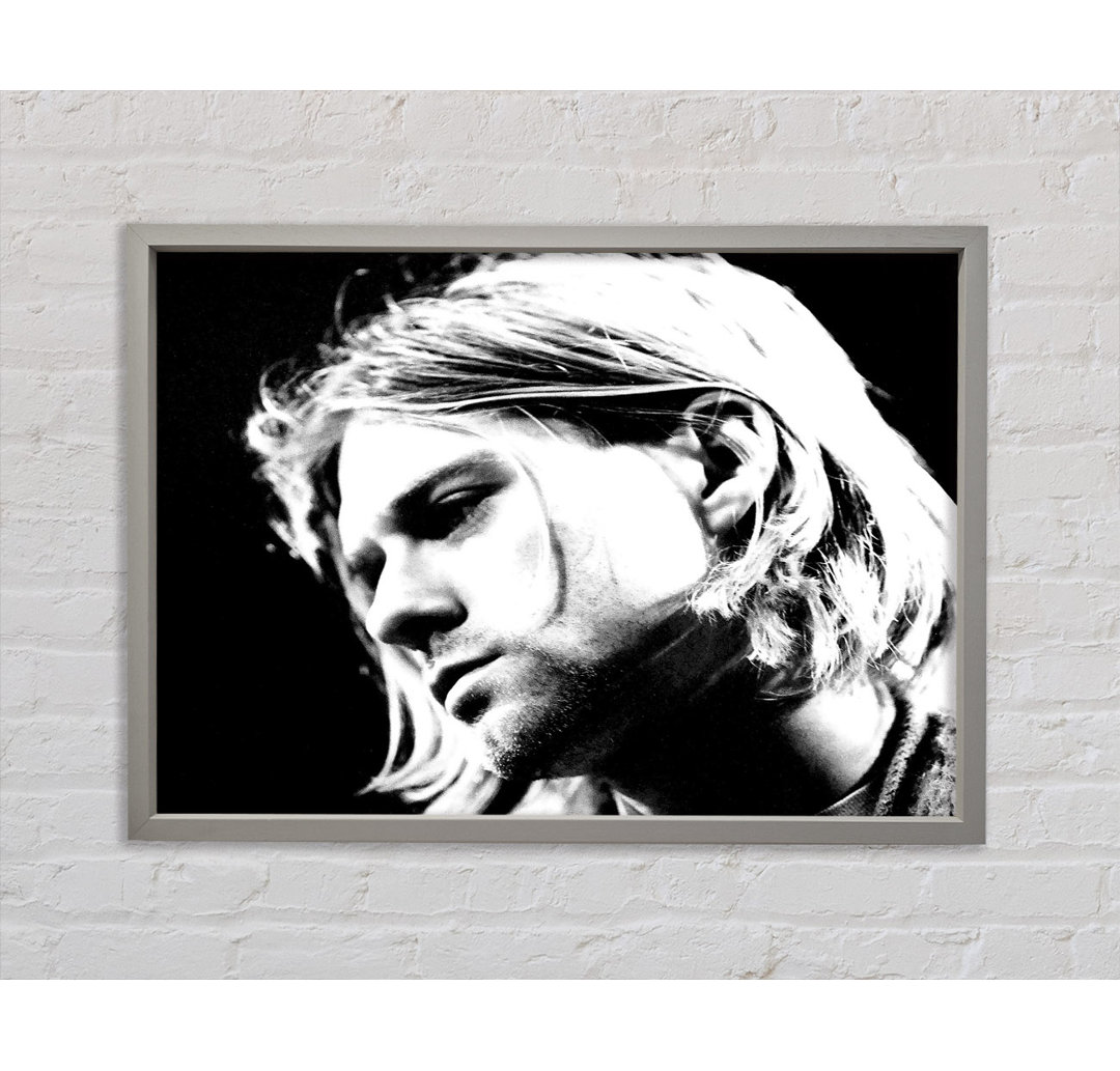 Kurt Cobain Gesicht - Druck