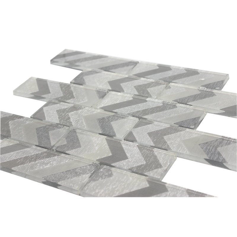 Carreau de mosaïque en verre pour mur et plancher