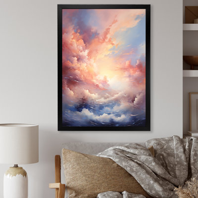 Atmosphère mystique du ciel sur toile