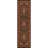 Belliere Medallion Kashan Black Traditional Rug-219279331