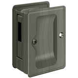 Deltana SDAR325U26 HD Pocket Lock, Adjustable, 3-1/4" x 2-1/4" Sliding Door Receiver in Polished Chrome