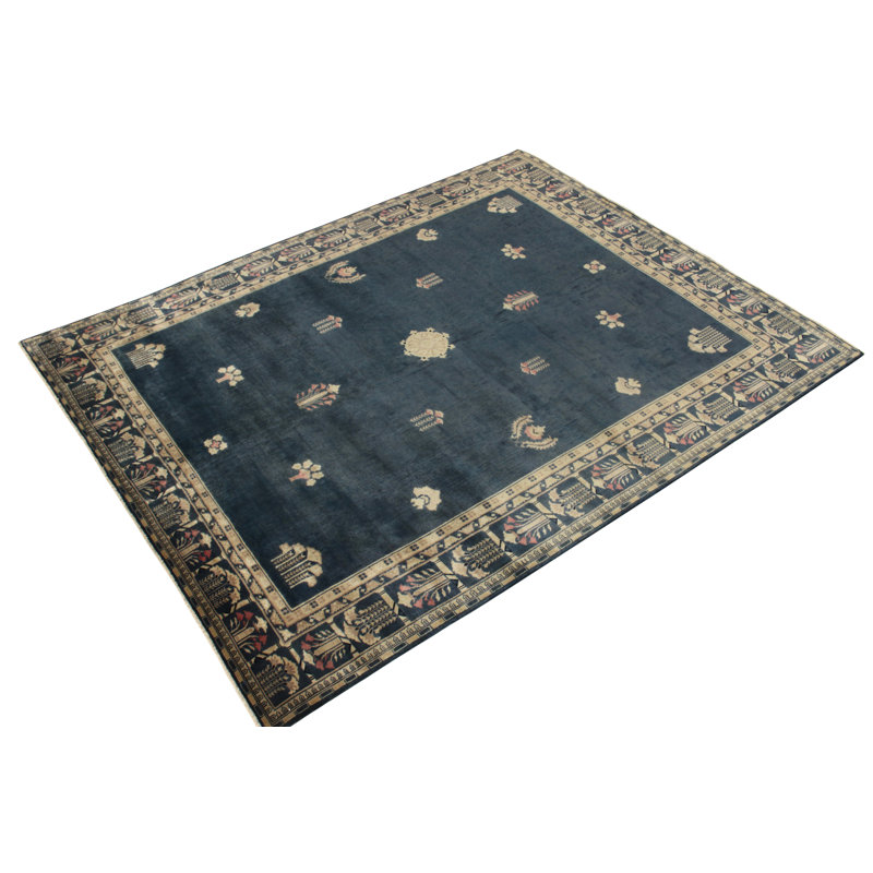 One-of-a-Kind 7'10" X 9'9" Hand Knotted Area Rug