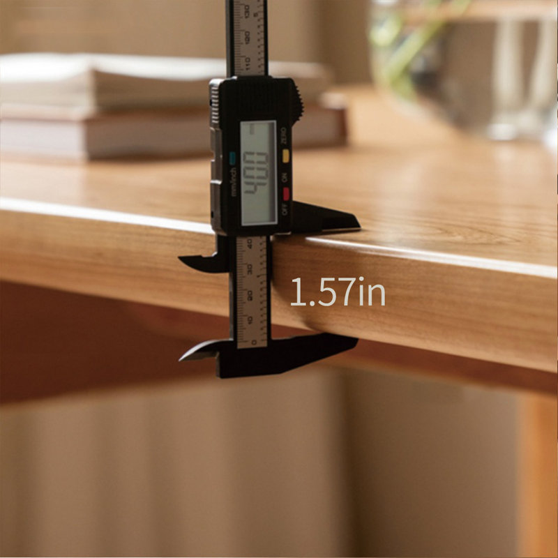 Confort et qualité de l'ensemble de table en bois massif, H 29,52 po x L 62,99 po x l 33,46 po