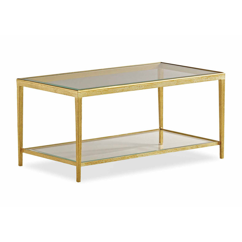 Jinx Cocktail Table, Brass
