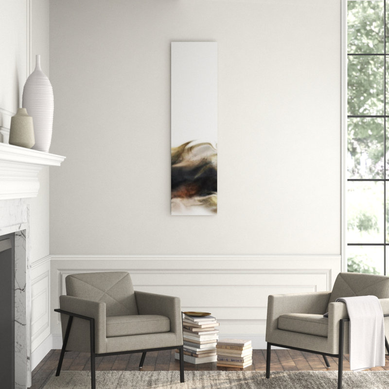 Fluid Lining I Painting by Guseul Park, Outdoor, 60" H x 16" W