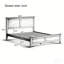Grand lit plateforme moderne en bois massif avec lattes en bois robustes-1572275855
