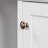 Single Bathroom Vanity Base Only in White