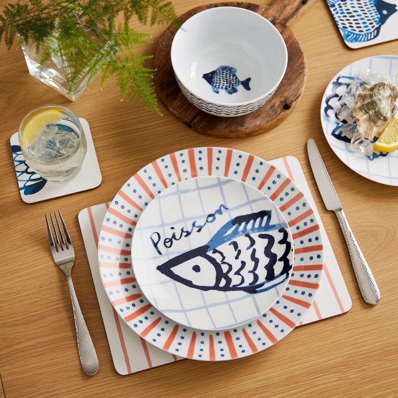 Ulster Weavers Catch of the Day Side Plate - Porcelain Multi