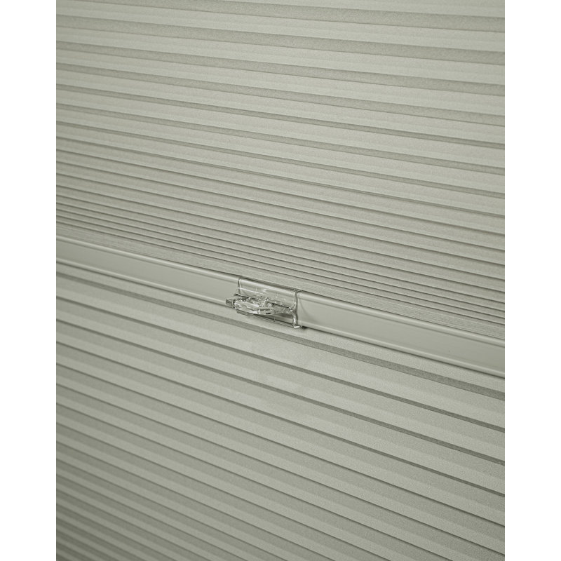Cordless Cellular Shade, 47"W x 72"L, Light Gray
