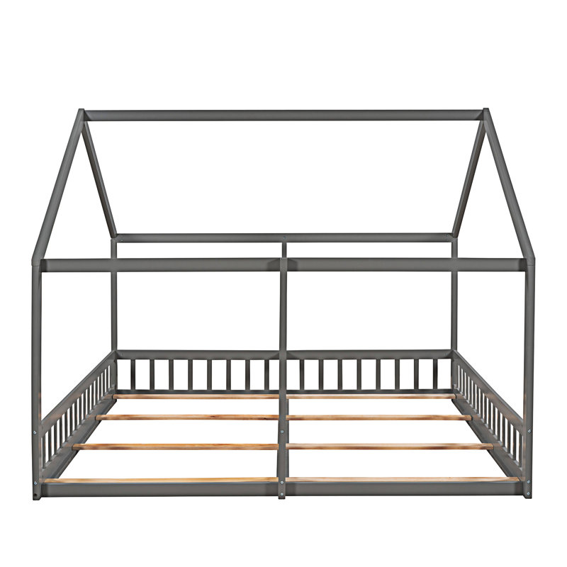 Lits plateforme House, Gris