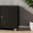 Black Steel Double-door Printer Cabinet With Lockable Casters And Adjustable Shelves, Waterproof And Wear-resistant For Multi-scene Use