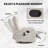 Swivel Manual Recliner Chair with Heat Massage Function-61694405