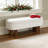 Joddie Upholstered Flip Top Storage Bench with Solid Wood Leg-530885952