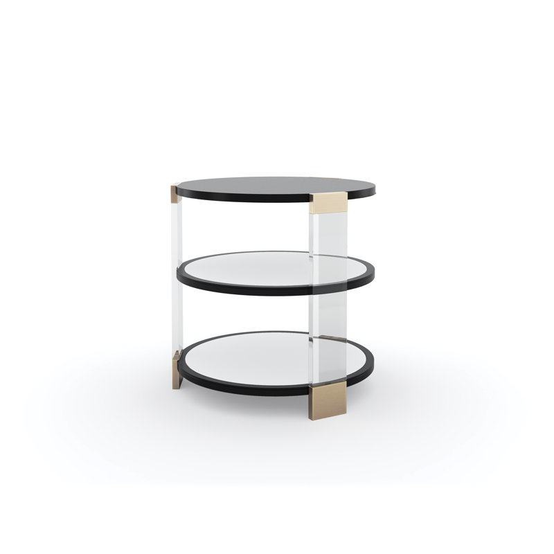 Caracole Classic Solid Wood Top End Table