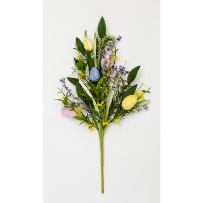 Buisson floral 22 "avec œufs de Pâques