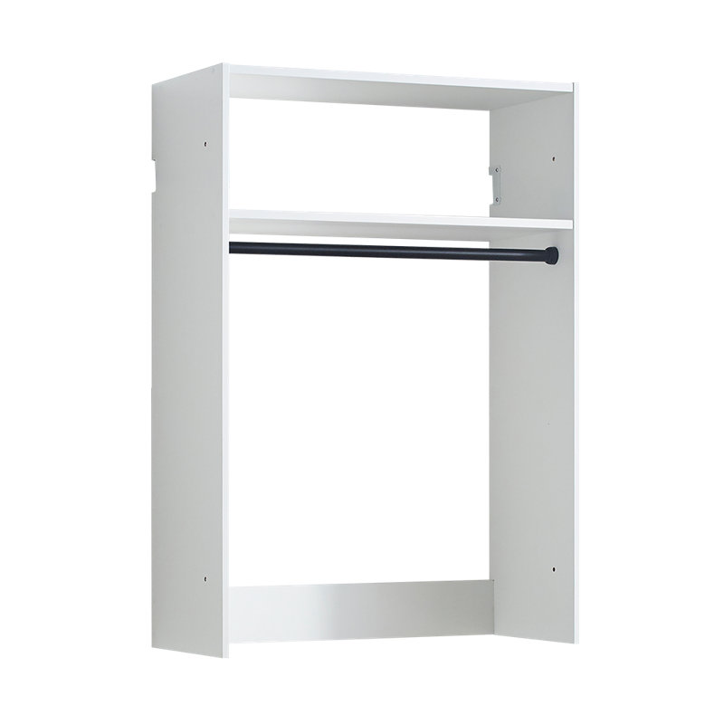 Système d'organisation murale en bois Rookwood, Blanc
