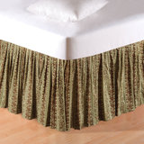 Colonial Williamsburg Windsor Damask Bed Skirt Drop Length: 18 inches