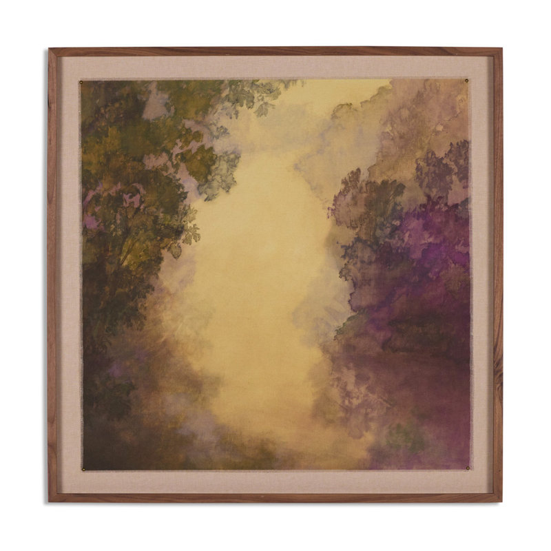 The Act of Mirroring by Aileen Fitzgerald, 40 x 40'