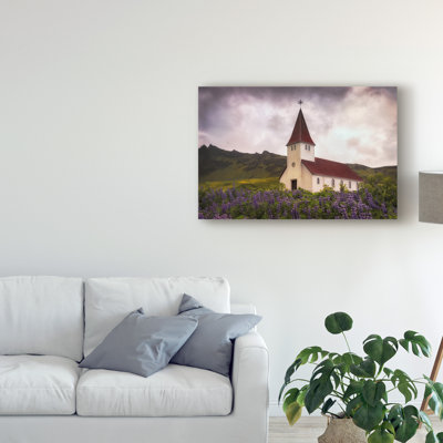« blanc église », photographie sur toile tendue