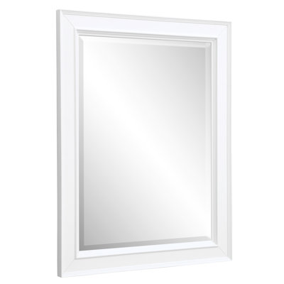Bernardi Wood Flat Wall Mirror