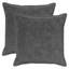 Dark Grey Cushion Cover