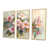 Toile naturelle avec cadre flottant