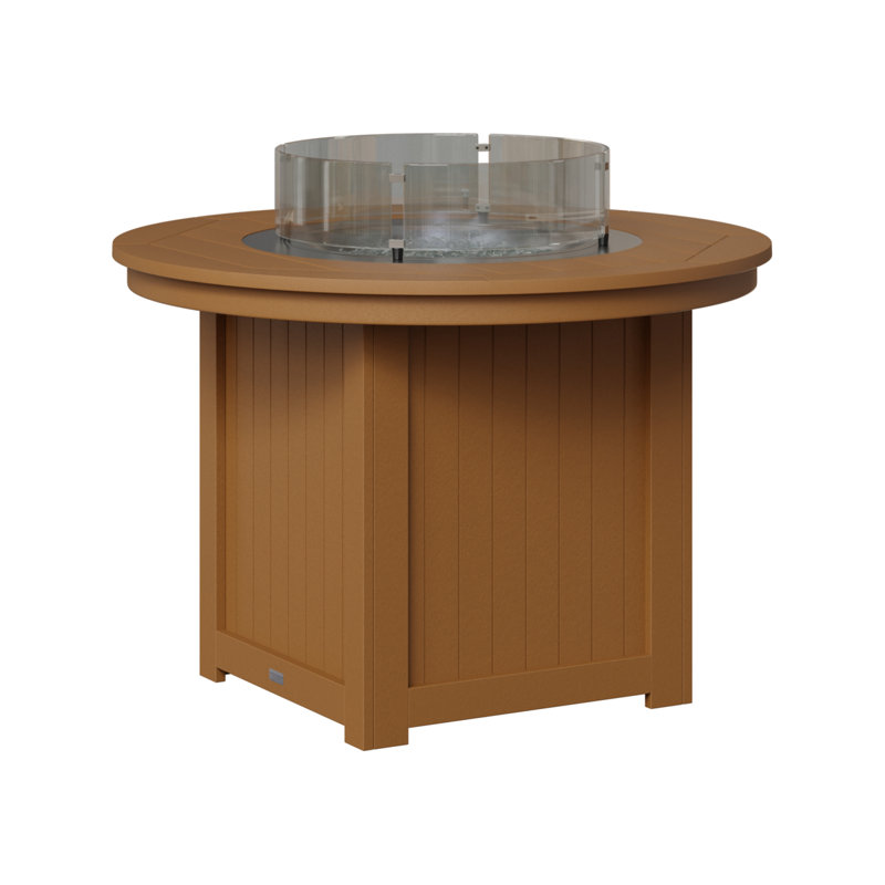 Foyer de table rond Thomas en cèdre 44 po Thomas, Cèdre