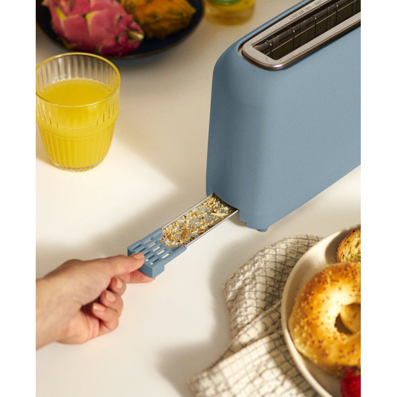 Bella 2-Slice Slim Long Slot Toaster, Surf