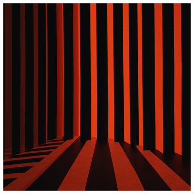 Red Black Vertical Stripes Bedding Striped Bedspread Abstract