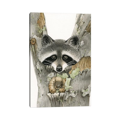 " Raccoon " by Tracy Lizotte Painting Print