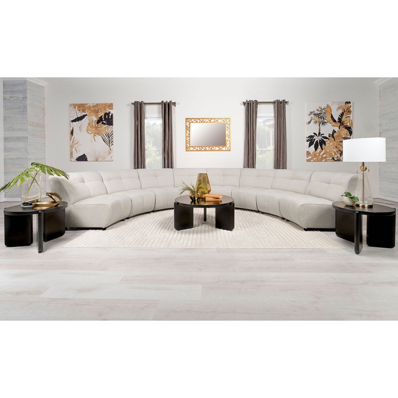 Canapé modulaire rembourré 8 pièces Sycamore