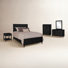 Monterey 5 Piece Wicker Bedroom Set