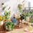 Set of 2 Wicker Planters - 12" x 12" x 22"