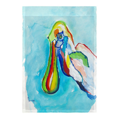 Spoonbill Double Sided Polyester Animal Garden Flag