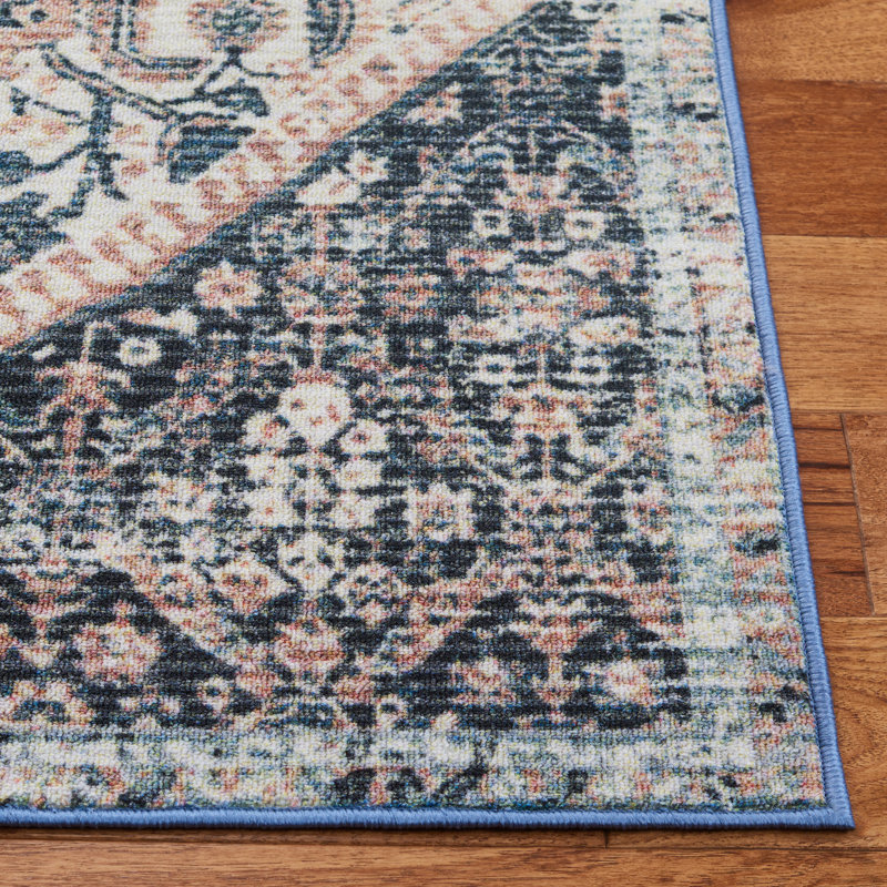 Cymone Performance Machine Washable Oriental Rug, Rectangle 4'4" x 6'