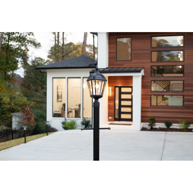 Ampoule royale facile à installer avec raccord 3 po noir, Noir, En biseau