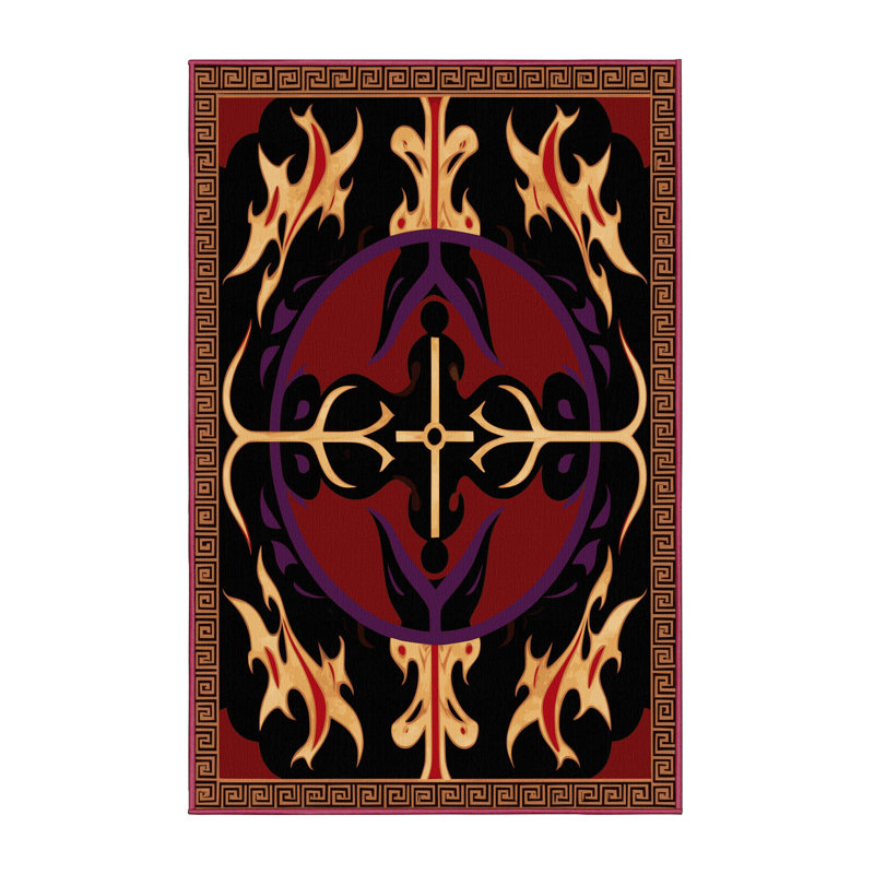 Luminous Fleur Rug, Rectangle 3' x 5'